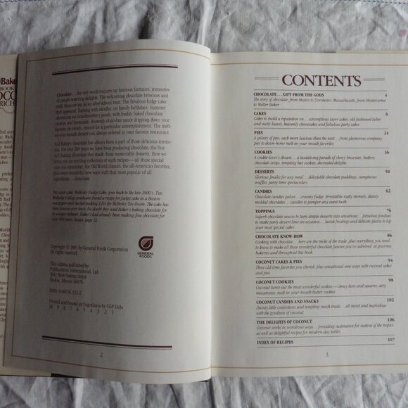 2 cookbooks: Baker's Book of Chocolate Riches & Williams-Sonoma Dessert Cookbook - Picture 7 of 8